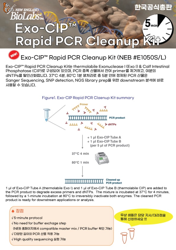 Exo-CIP Rapid PCR Cleanup kit
