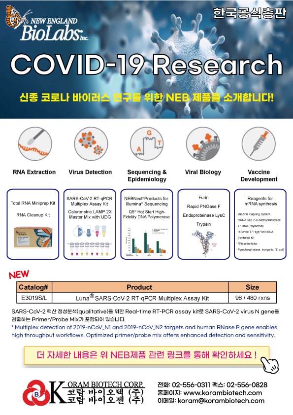 2021_New-Corona-Virus-Research-NEB-Product-Introduction
