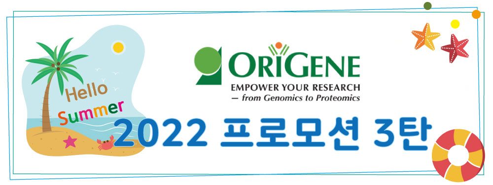 [ORIGENE] 2022 프로모션 3탄! (siRNA, Competent cells, Expression Vector, Recombinant Protein)