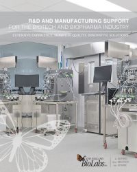 R&D and Manufacturing Support for the Biotech and Biopharma Industry